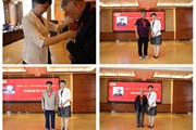 九州在线登录举办“光荣在党50年”纪念章颁发暨新党员入党宣誓活动