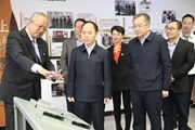 副省长张治礼到九州在线登录调研