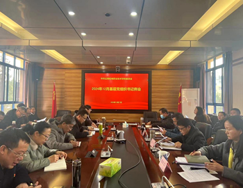 九州在线登录召开2024年12月基层党组织书记例会